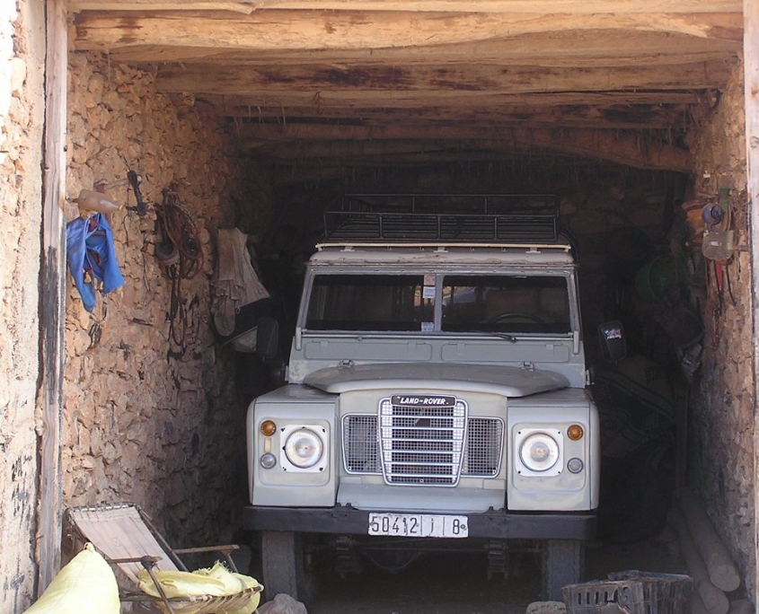 Old Land Rover’s in Morocco